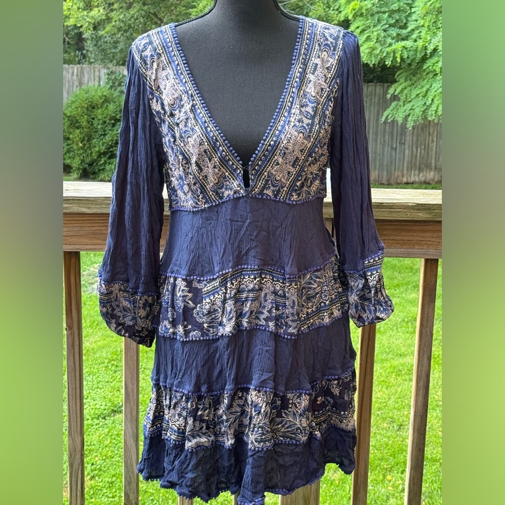 Free People, My Love Mini Dress size large